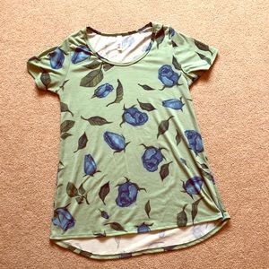 LuLaRoe floral classic T